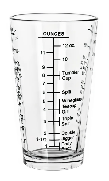 Bar Measuring Glass