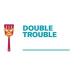 BL Double Trouble Sticker, Roll
