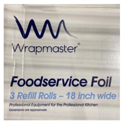 Food Service Foil, Large, 3 Rolls