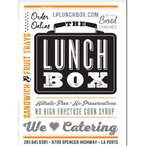 Lunch Box Menus, 25 Pkg