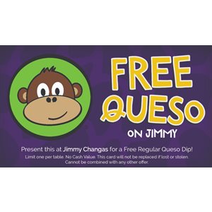 JC Free Queso Cards